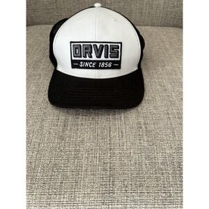 Orvis SnapBack‎ Mesh Hat Black/White